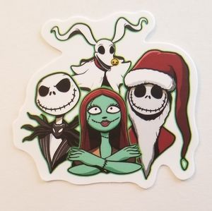 10/$10 Sally, Jack & Zero Sticker
